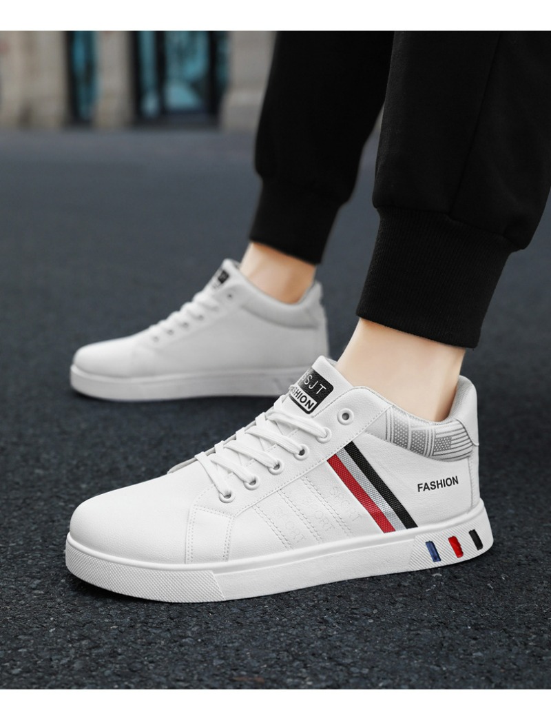 Männer Schuh 2024 Neue Atmungsaktive Casual für Männer Frühling Herbst Mode Nicht-Slip Männliche Turnschuhe Weiß Plattform Skateboard_voghion.com