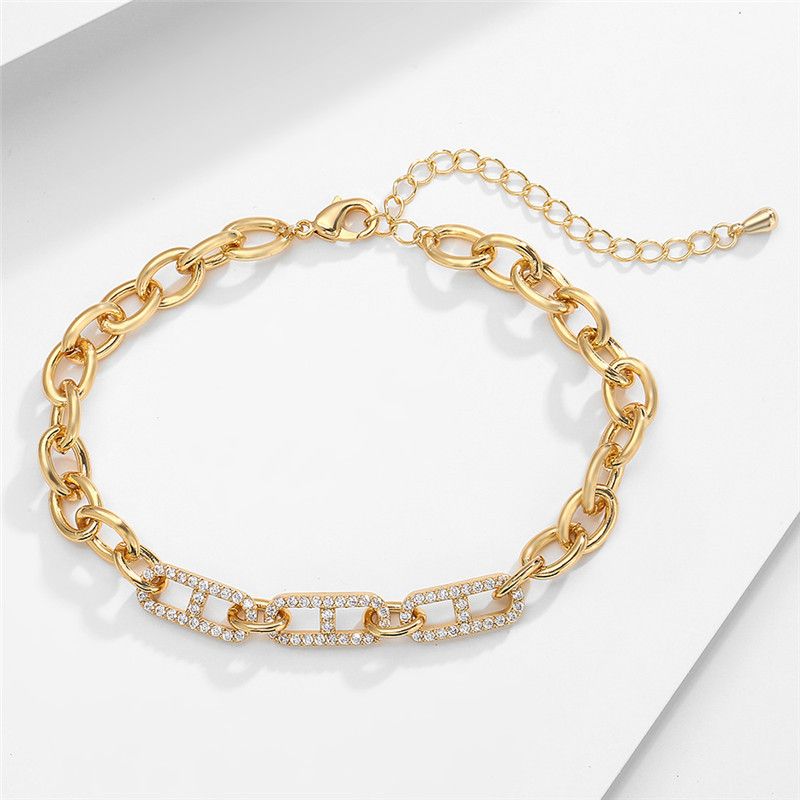 Schakelarmband voor dames minimalistisch modern sieraden design_voghion.com