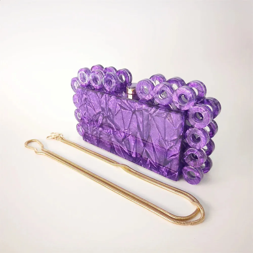 Pochette da sera in tessuto blu per matrimoni ed eventi in spiaggia_voghion.com