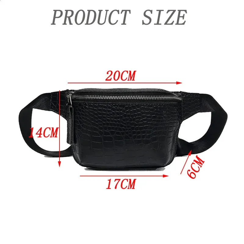 Leder Brusttasche Fanny Frauen Tasche Kleine Bum Taille Gürteltaschen Casual Phone Pack Mode Brieftasche c101 240829_voghion.com