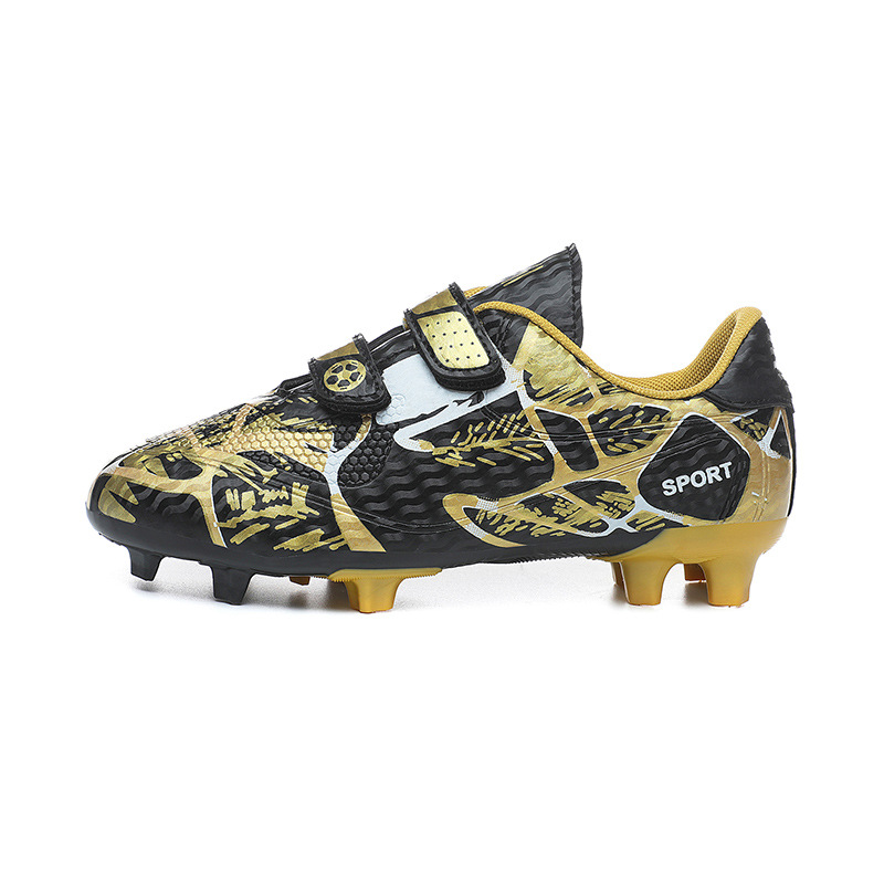 Kinder Fußball TF Stollen Kunstrasen FG Nieten Leder Jugend Student Klett Training Schuhe_voghion.com