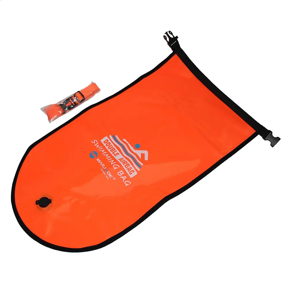 PVC-Eimer, trocken, 20 l, tragbar, offene Schwimmboje, Abschlepptasche, wasserdichte Taschen, Wassersport-Sicherheitstaschen 240828_voghion.com