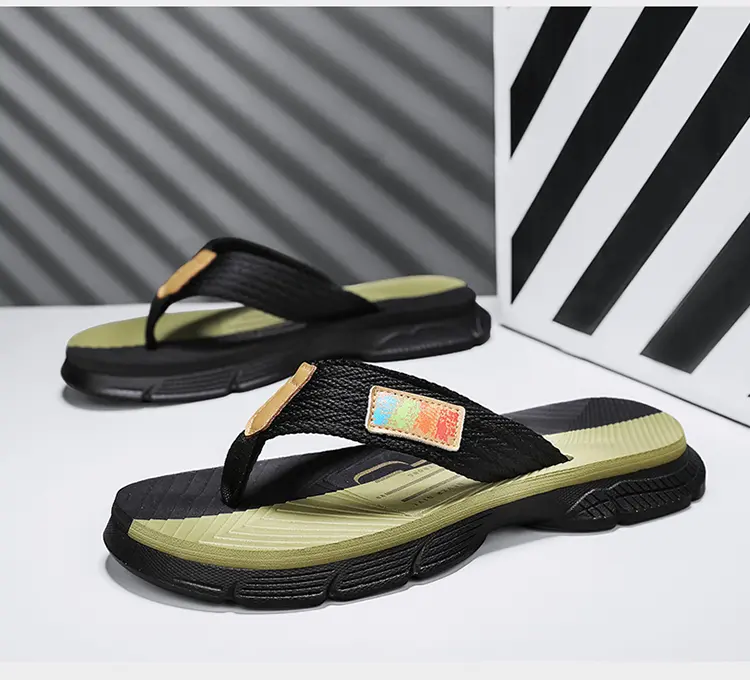 Breathable Flip Flops For Men Comfortable Summer Slides Shoes_voghion.com
