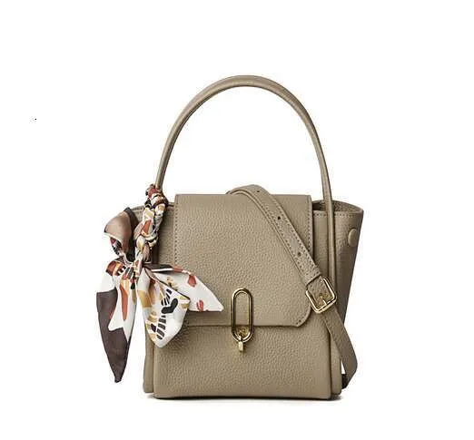 Leather Bat Shaped Handbag For Women Cowhide One Shoulder Bag_voghion.com
