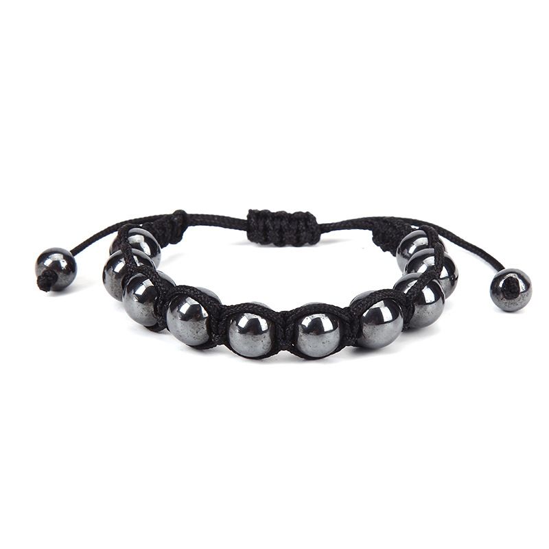 Neue Ankunft Einzigartige Charme Schmuck Tiger Kopf Schädel Perlen männer Braid Armband_voghion.com