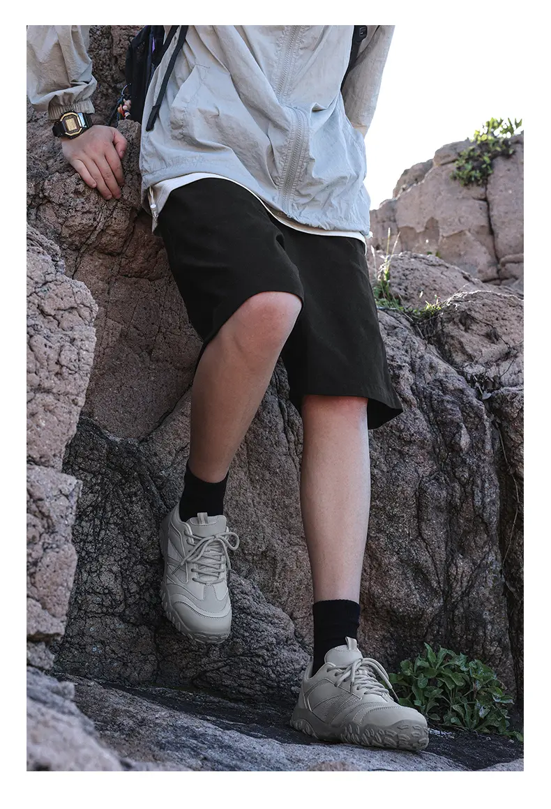 Men's Mesh Running Shoes Casual Breathable Lightweight Trainers_voghion.com
