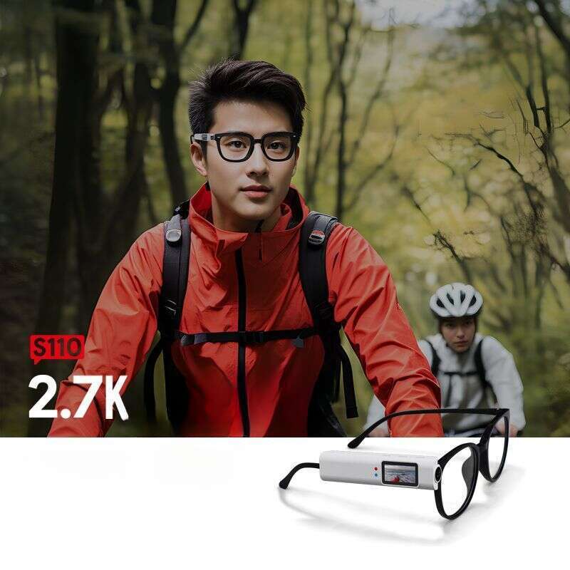 【8654 Kolekcja ludzi】 4k Kamera zewnętrzna o wysokiej rozdzielczości, Inteligentne okulary WIFI Rejestrator sportowy wideo, Głowica_voghion.com