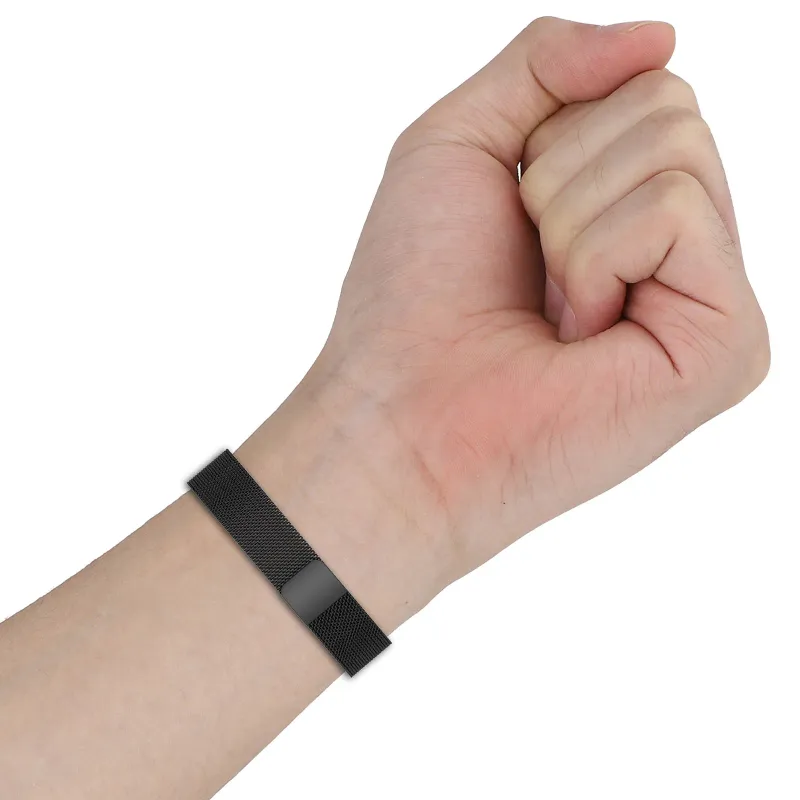 1pc Men Women Sports Leisure Smart Watch Strap for Fitbit Inspire 3 Stainless Steel Smartwatch Accessories Wristbands_voghion.com