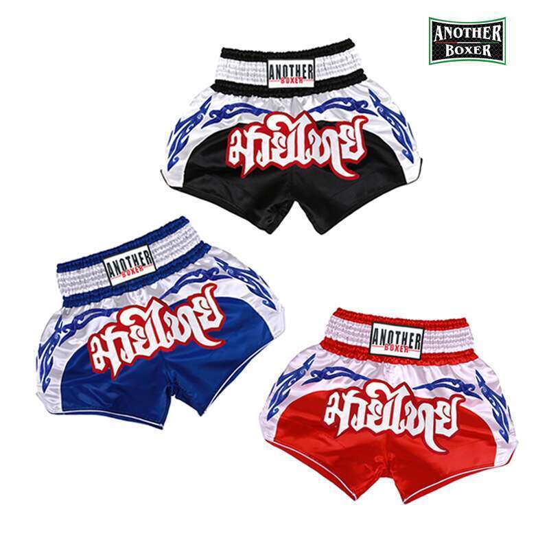 Authentische Muay Thai Shorts Patchwork Boxhose ONE Wettkampfshorts MMA Trainingskleidung Trend_voghion.com