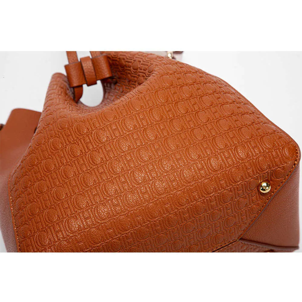 Pink Bucket Bag Large Capacity Shoulder Bag Fashion Handbag_voghion.com