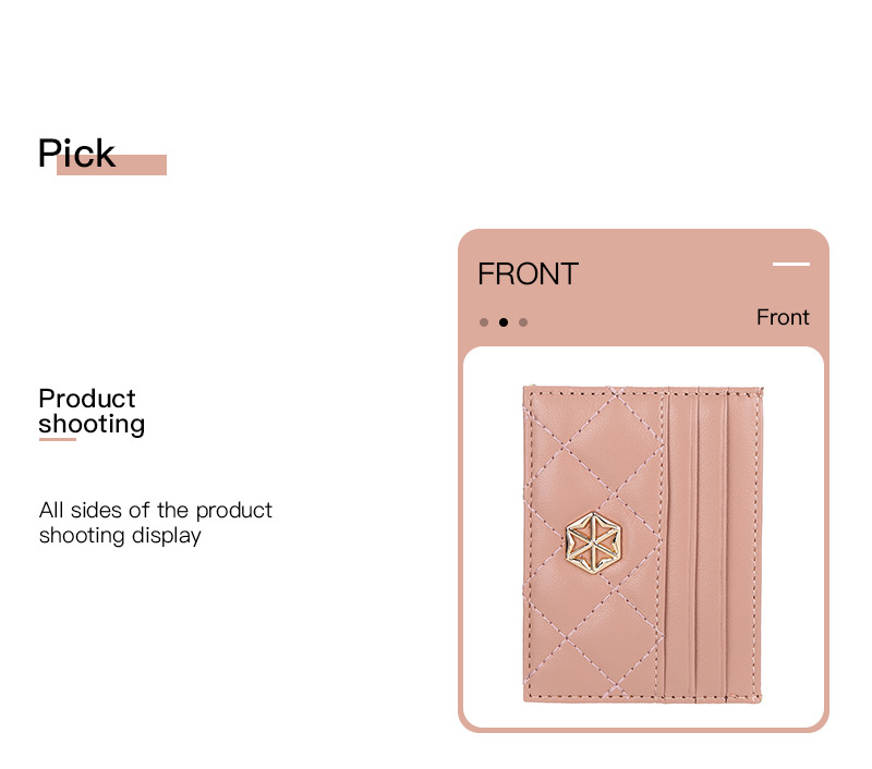 BOISEEN nuovo porta carte per donna versione coreana sottile porta carte d' identità multi-card in rilievo porta carte di credito mini porta carte di credito all'ingrosso_voghion.com