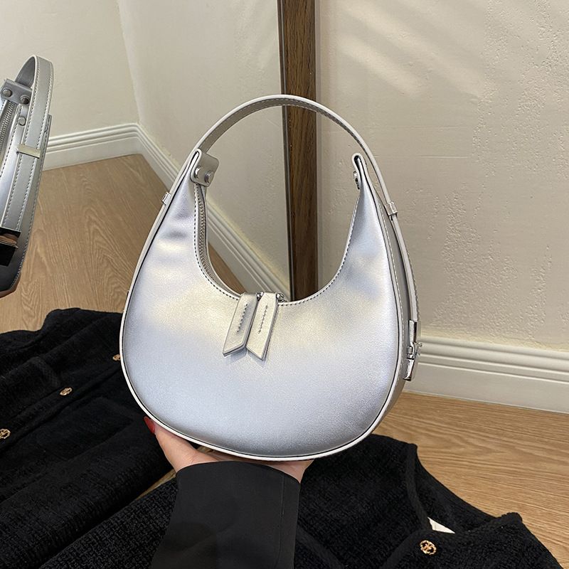 2024 Neue Nischendesign-Handtasche, modisch, bonbonfarben, trendig, eine Schulter, Unterarm-Dump-Tasche, geeignet für_voghion.com