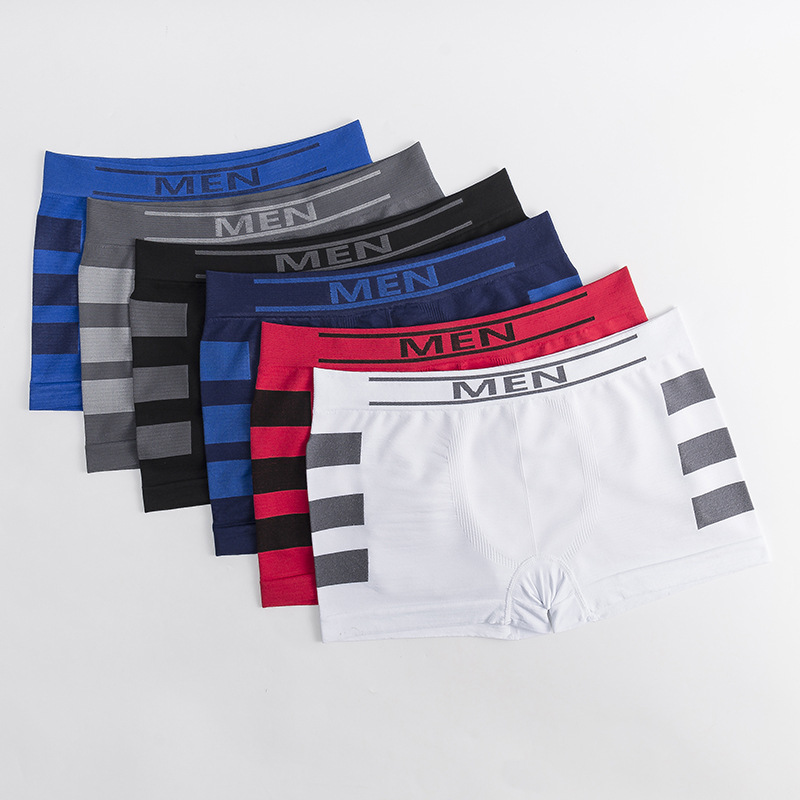 RTS001 Seamless Men’s Flat Angle Underwear For Export
