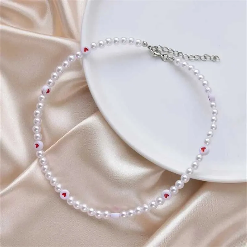 Classic Pearl Pendant Necklace For Women Trendy Clavicle Jewelry_voghion.com
