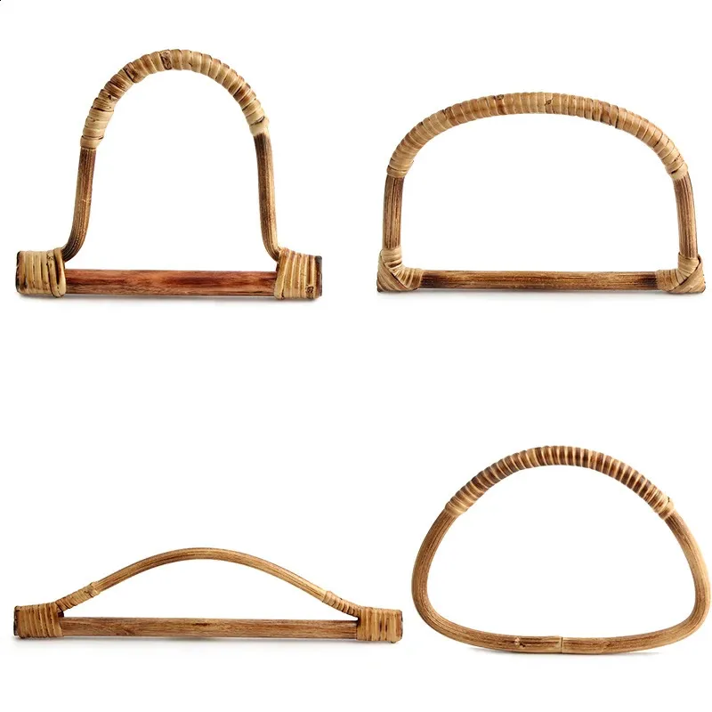 1–2–20 Stück Kamel, natürlicher echter Bambus, U-Form-Griffe, Ersatz-Taschen-Geldbörse, Vintage-Griff, Taschengurt, DIY-Zubehör_voghion.com
