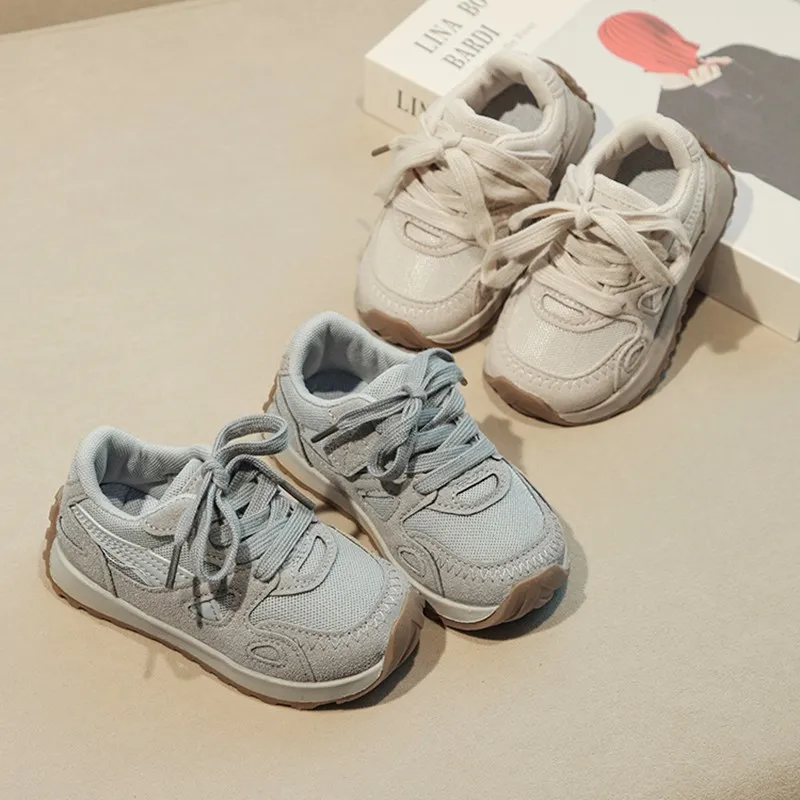 Athletic Outdoor Baby Boomer Generation Casual all-match children's non-slip Sports Shoes for Toddler Boys and Girls_voghion.com