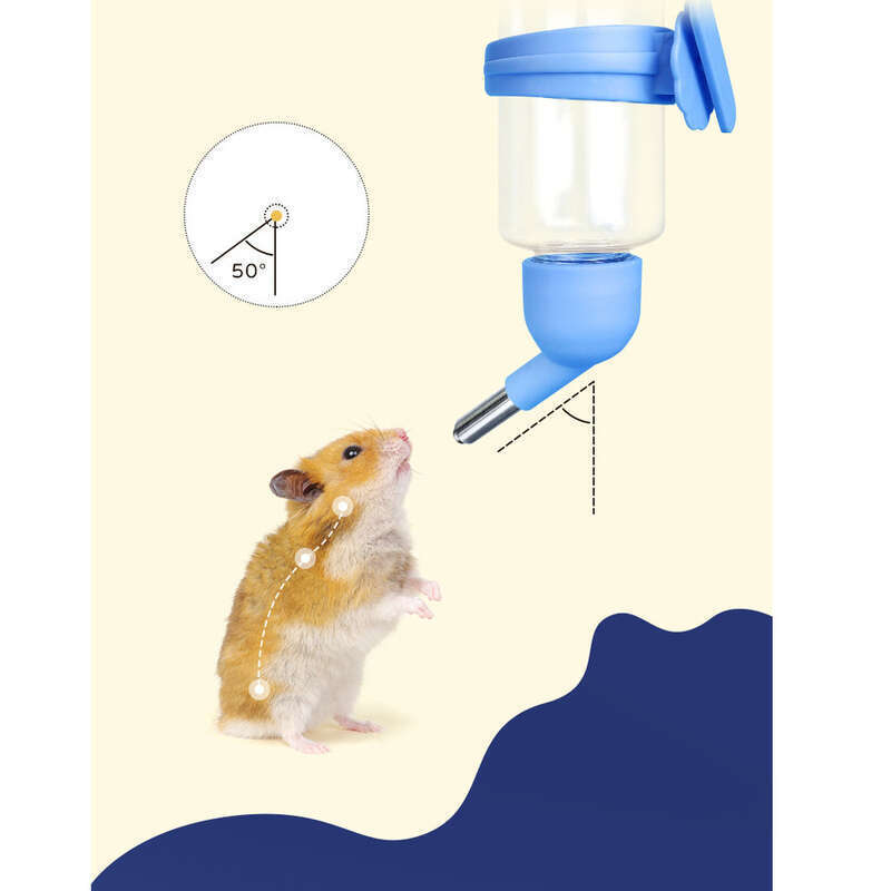 Bottle Rabbit Totoro Suspended Water Dispenser Small Pet Tableware Hamster Supplies_voghion.com