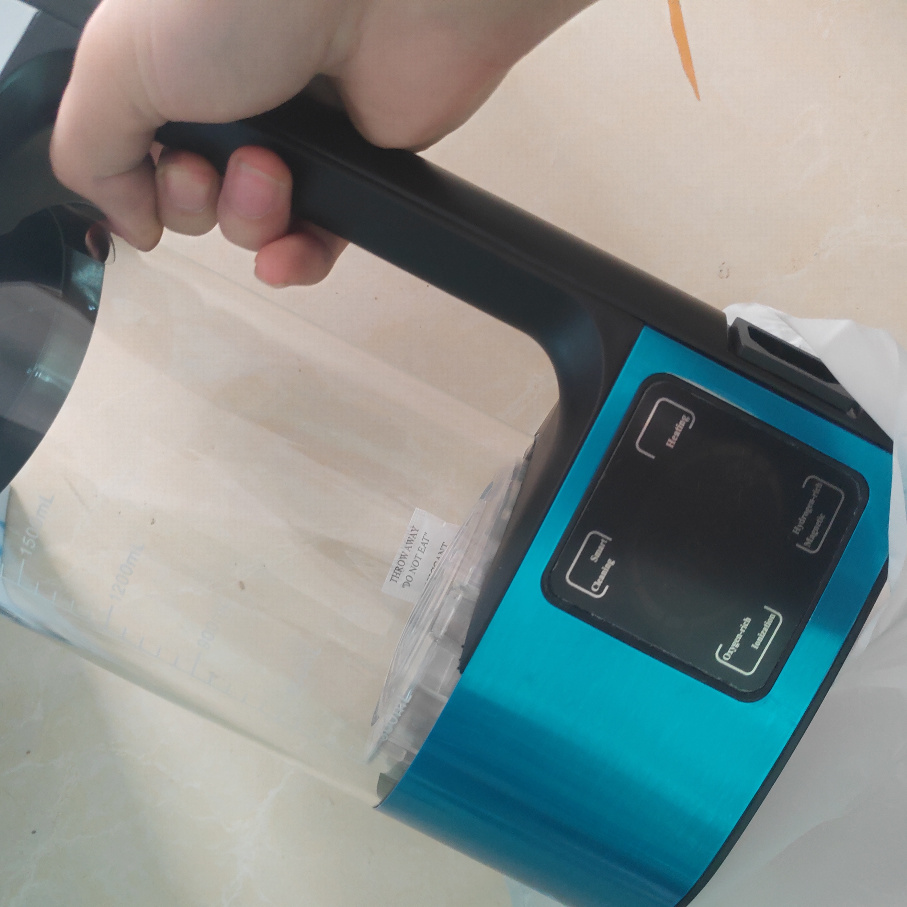 Bollitore elettrico ricco di idrogeno Generatore ricco di idrogeno sano Macchina per il riscaldamento dell'acqua con elettrolisi 2L per manuale in inglese_voghion.com