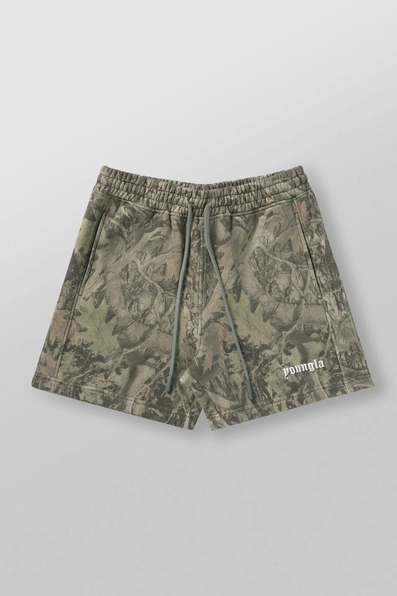 Men's Camouflage Retro Letter Print Summer Shorts Casual Beach_voghion.com