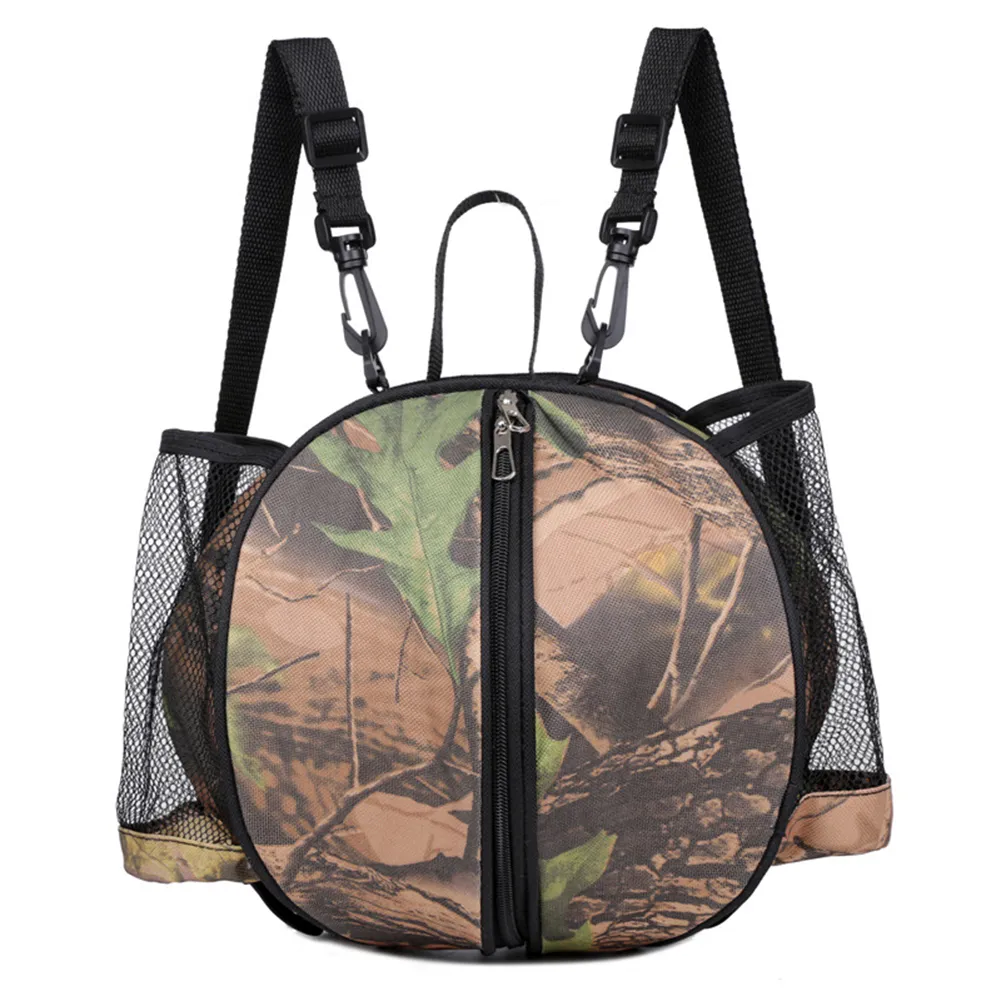 Outdoor Sports Shoulder Soccer Bags Training Equipment Storage Mesh Side Two-way Open Ball Bag Volleyball Basketball_voghion.com