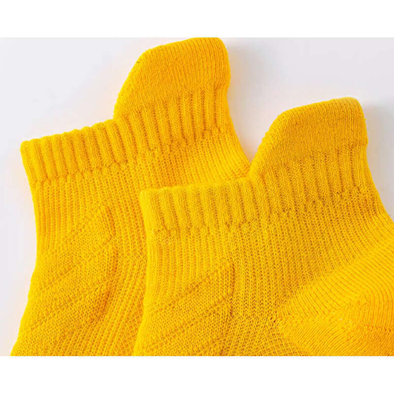 Men's Spring And Autumn Professional Sports Running Basketball Youth Sweat Absorbing Breathable Short Tube Zhuji Socks_voghion.com