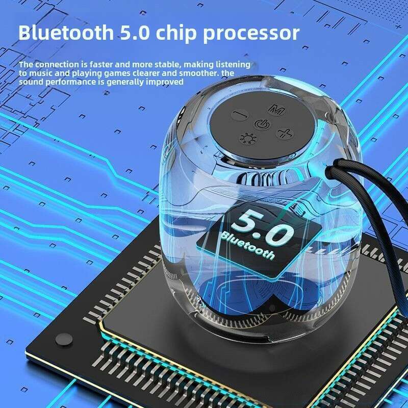 New Product 309 Wireless Bluetooth Colorful RGB Night Light Outdoor Portable Mini Fabric Subwoofer Sound System_voghion.com