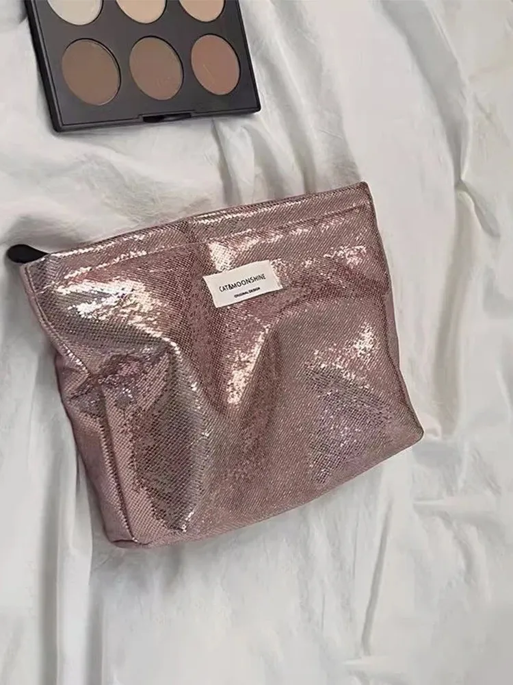 Einfache tragbare Kosmetiktasche mit großer Kapazität zur Aufbewahrung im Freien für Damen 241128_voghion.com