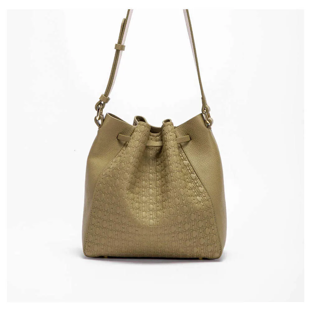 Pink Bucket Bag Large Capacity Shoulder Bag Fashion Handbag_voghion.com