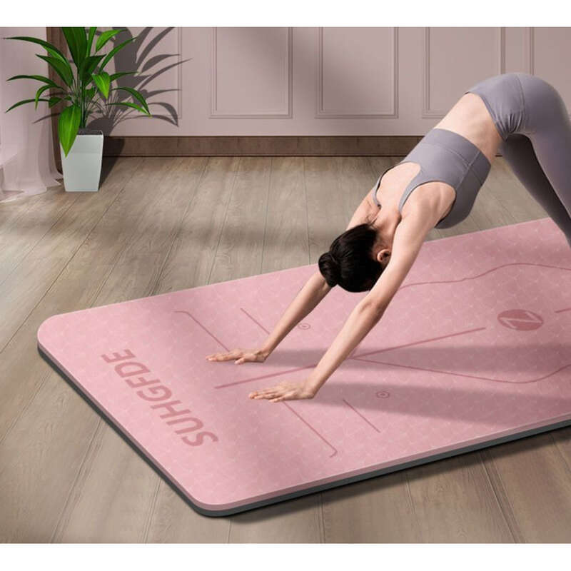 TPE profesional pentru yoga antiderapant, ecologic, netoxic, izolat fonic și absorbant de șocuri. Este perfect..._voghion.com