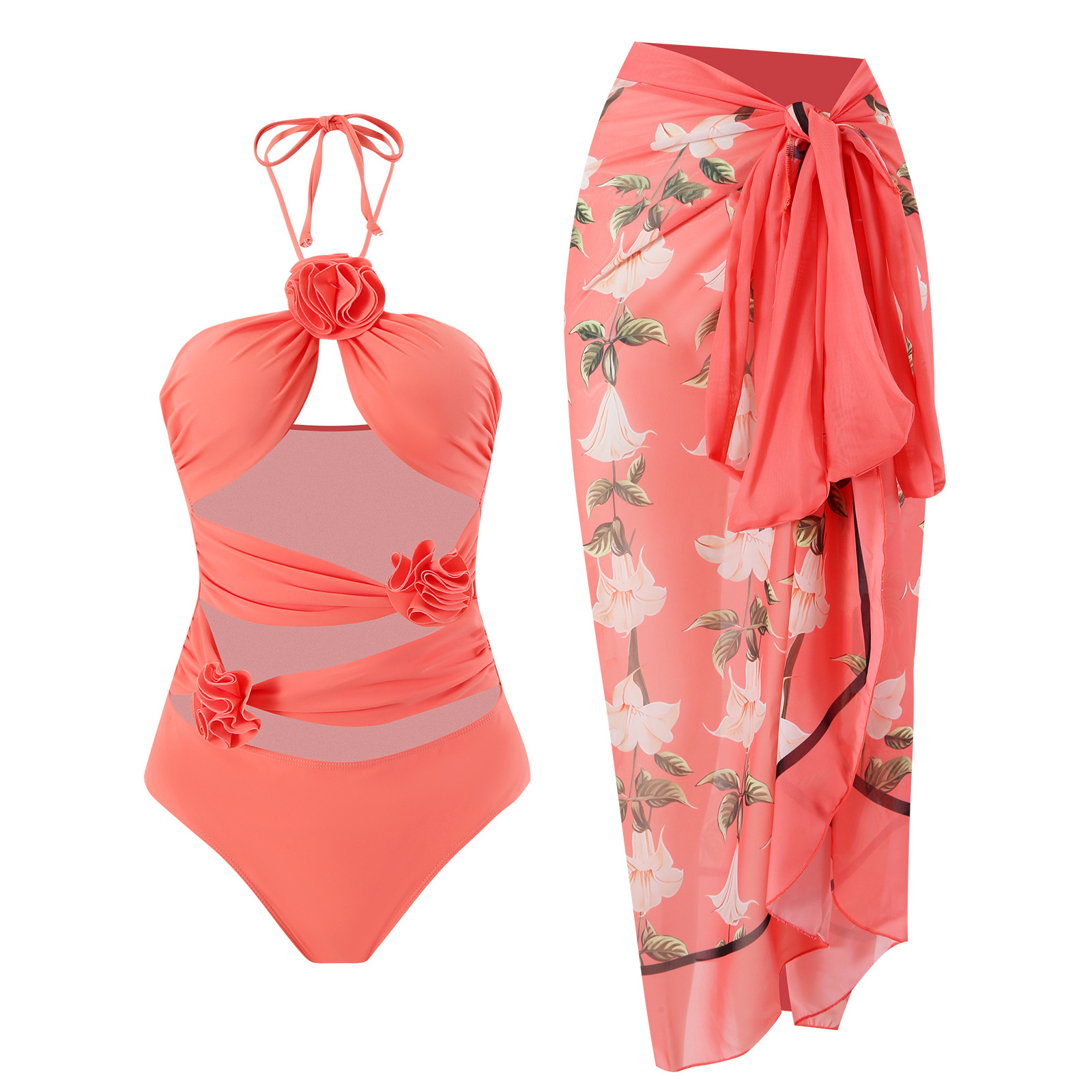 Sexy Women's Bikini Swim Set For Summer Beach Fashion_voghion.com