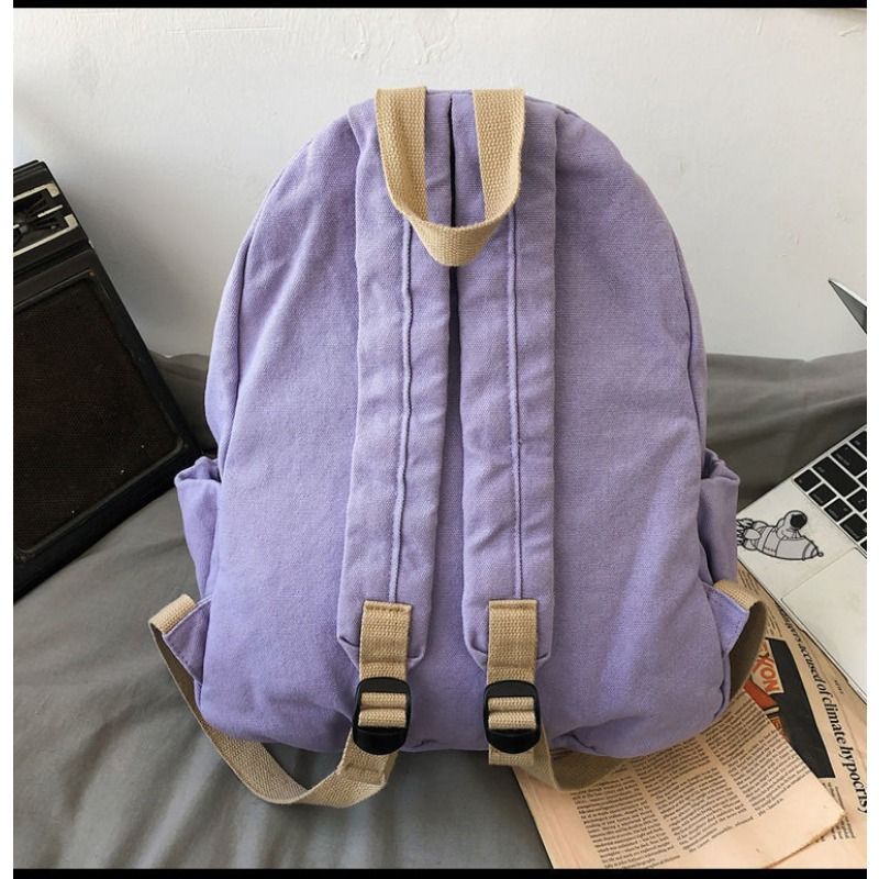 Zaino da scuola per studenti universitari, stile coreano, con colori alla moda, per donne e appuntamenti_voghion.com