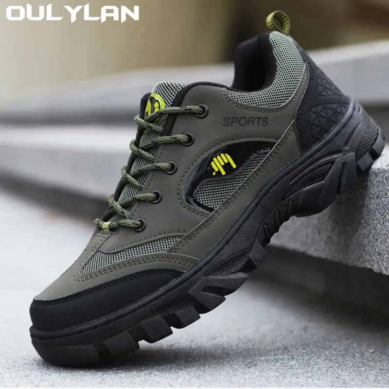 Oulylan Scarpe da trekking antiscivolo per uomo, da arrampicata, sportive, per il tempo libero, da corsa, da trekking, da ginnastica 240619_voghion.com