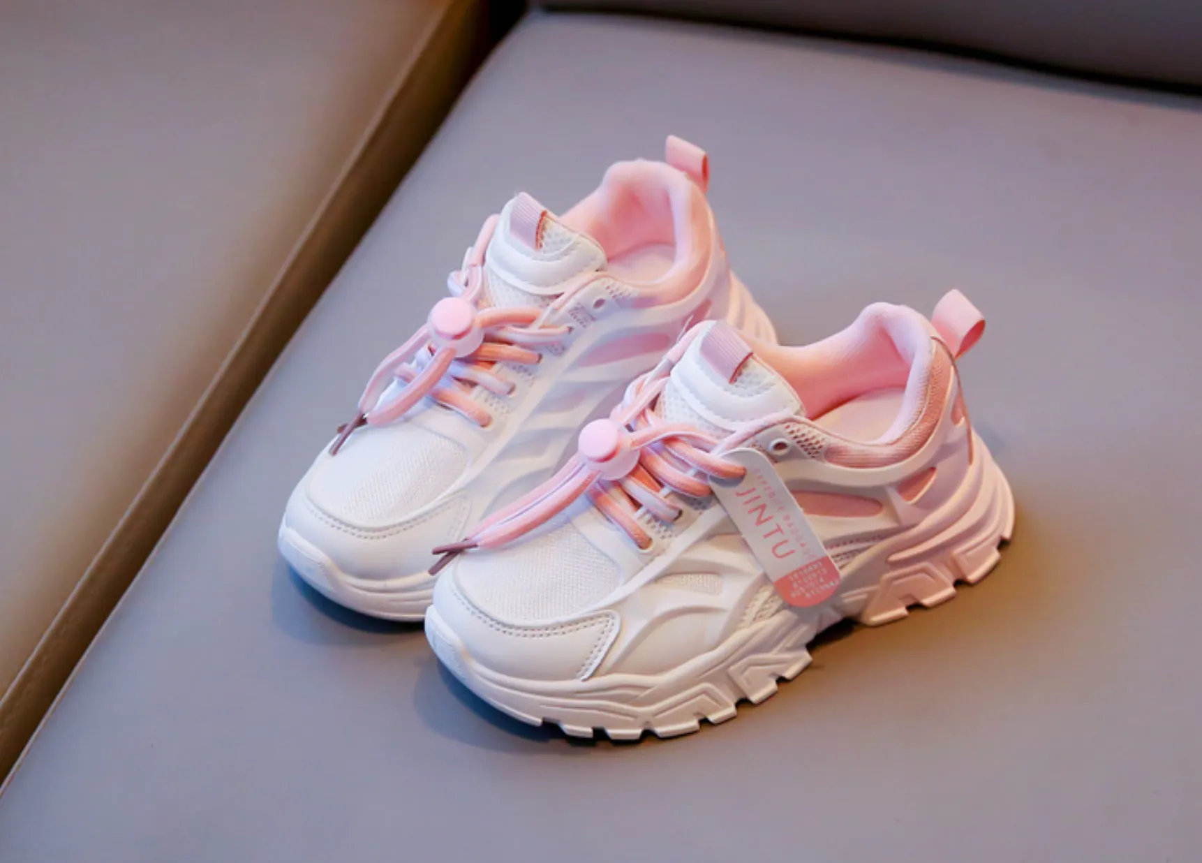 Kids Boy Girl Mesh Breathable Casual Running Sport Shoes Cutefeet Children Toddler Outdoor Soft Soles Basketball_voghion.com