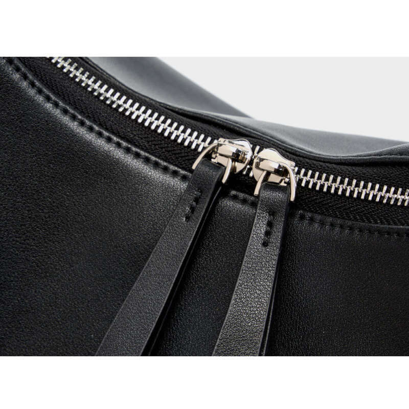 2024 Herbst Nischendesign Rindsleder Unterarm Schulter Crossbody Tote Leder Crescent Bucket Bag, Damentasche_voghion.com