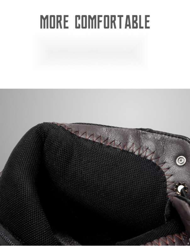 Sonbahar Ve Kış Moda Gerçek Mikrofiber Erkek Rahat Deri Ayakkabı Kaymaz Mutfak Trendy Spor_voghion.com