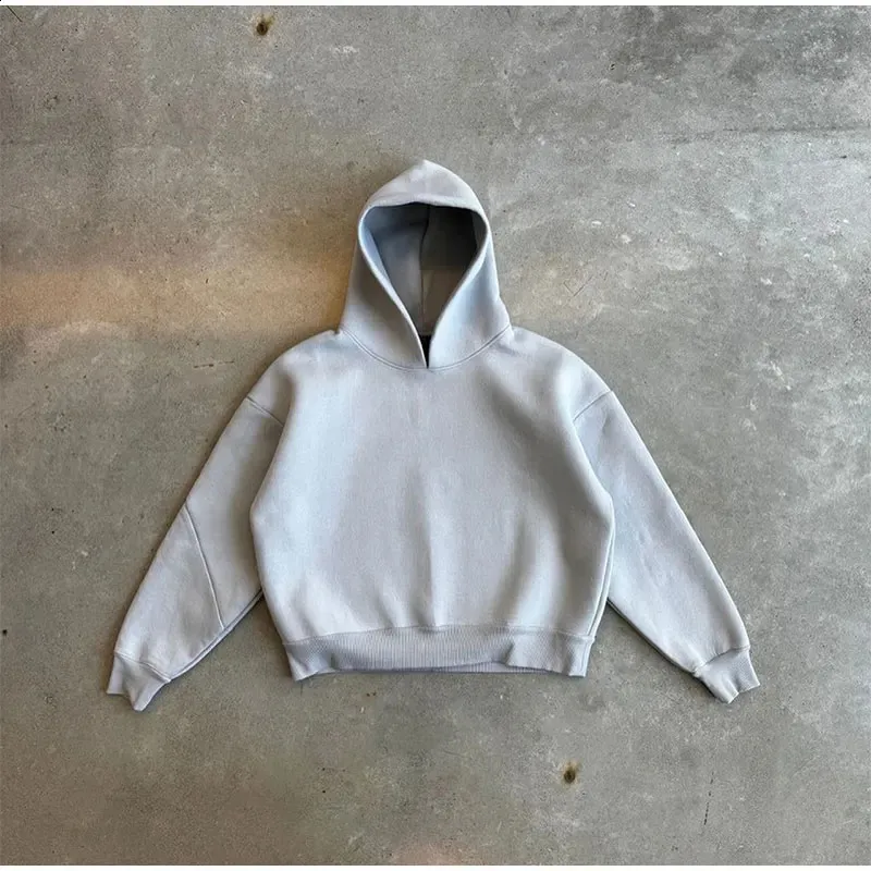 Lässige, einfarbige Paare mit Kapuze und lockerer Jogginghose, 2-teiliger Anzug für männliche Herbst-Jogging-Sweatshirt-Hosen-Outfits_voghion.com