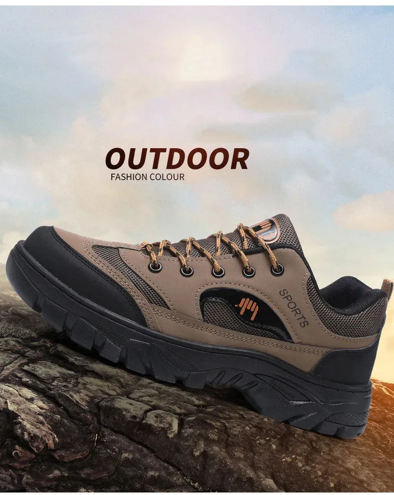 Oulylan Scarpe da trekking antiscivolo per uomo, da arrampicata, sportive, per il tempo libero, da corsa, da trekking, da ginnastica 240619_voghion.com