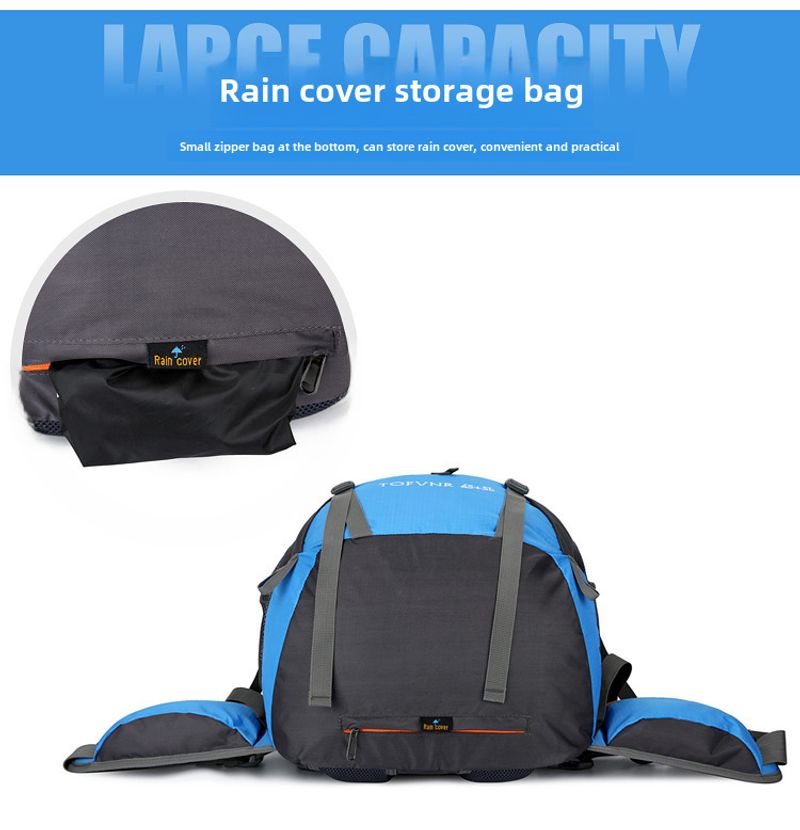 New multi-functional backpack outdoor hiking bag travel large capacity wear-resistant shoulders_voghion.com