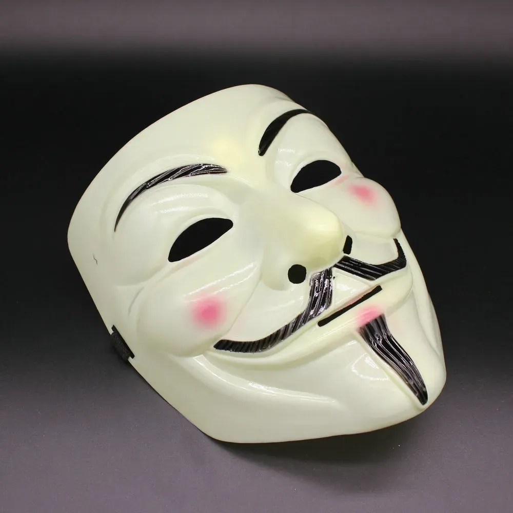 V jako Vendetta anonymní Guy Fawkes maškarní kostým pro dospělé kostýmní doplněk párty cosplay masky_voghion.com
