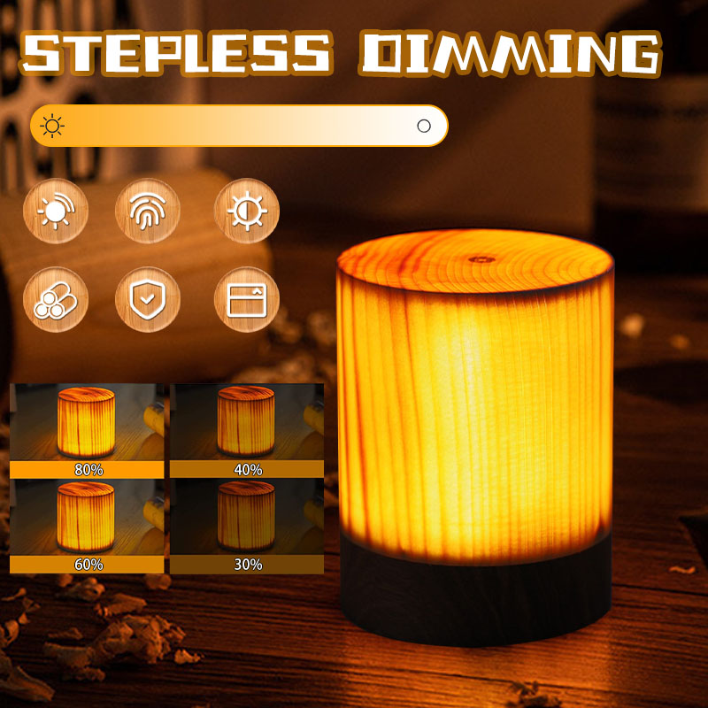 Emulatiounsflammlampe USB nofëllbar LED-Flamlampe Feiereffekt flimmernd Atmosphärliicht fir Gaartbar Party Hochzäit_voghion.com