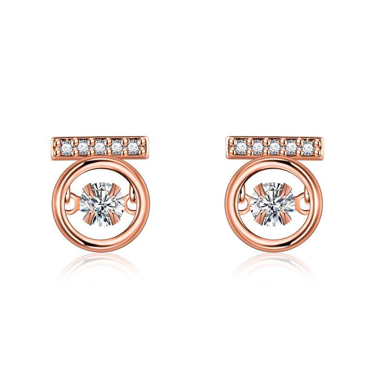 Park Min young's same style moving earrings, ear wires, smart_voghion.com