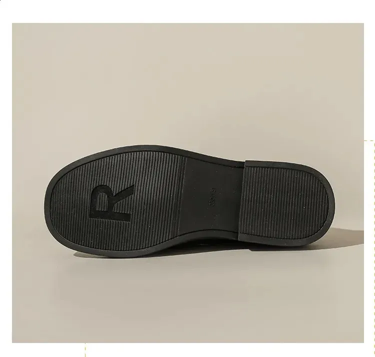 Womens Leather Oxford Flat Round Toe Derby Sneakers Party Shoes_voghion.com