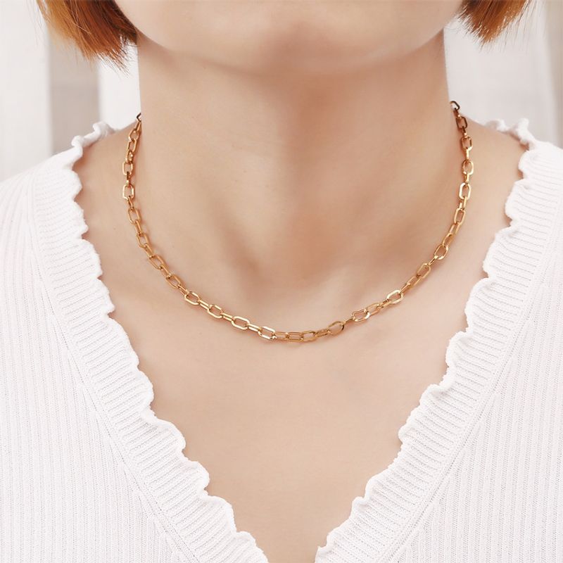 Gioielli di vari modelli, catena a croce, collana in acciaio inossidabile impermeabile, durevole e resistente allo sbiadimento_voghion.com