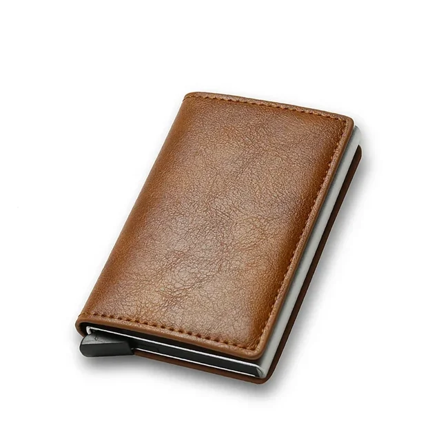 Carbon Fiber Credit Card Holder Smart Rfid Minimalist Wallet Case Money Clip Men Women Slim Cardholder Bank Creditcard Case_voghion.com