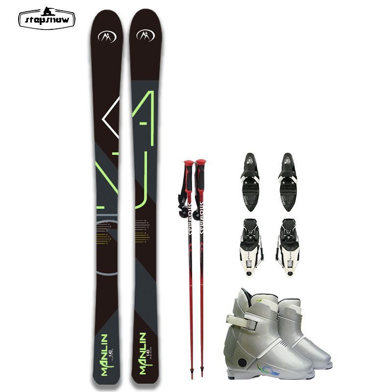 Nowy zestaw narciarski sprzęt dla dorosłych podwójne buty snowboardowe sprzęt śnieżny deska all-round sanki_voghion.com
