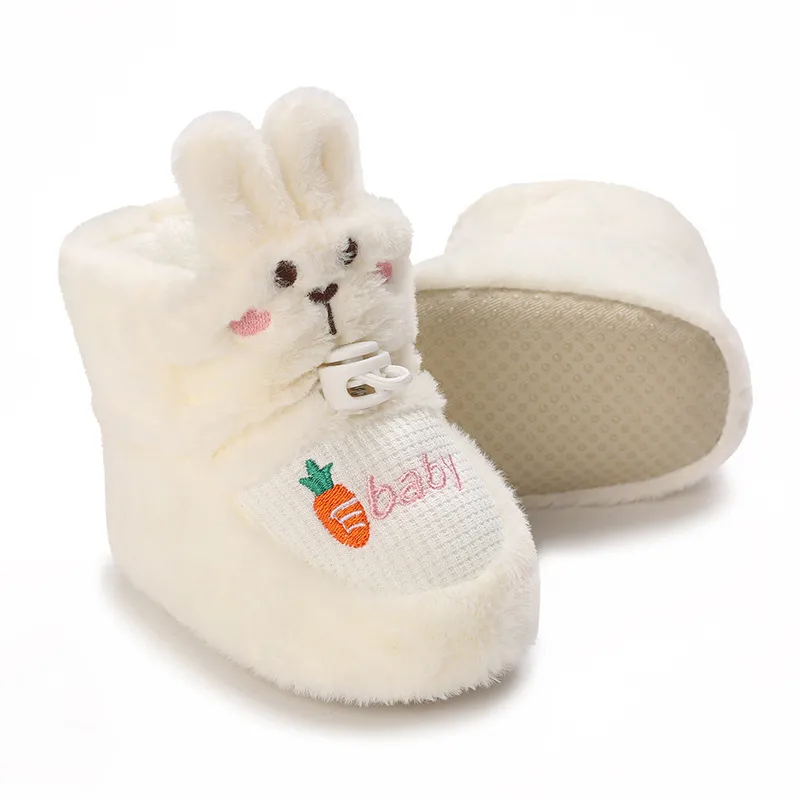 Chaussons bébé doux antidérapants pour l'hiver bottines bébé_voghion.com