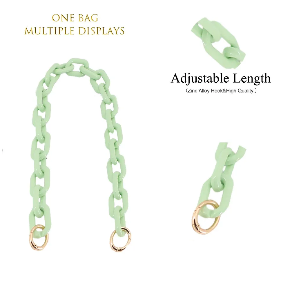 Portafoglio spesso colorato di ricambio per borsa O Bag accessori per borse acriliche catena 241028_voghion.com