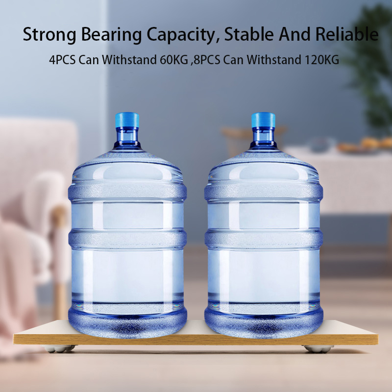 4 Teile/satz Stumm 4 Perlen Ball Universal Rad Selbstklebende Riemenscheibe Basis Für Möbel Lagerung Box Nachttisch Bewegen Zubehör_voghion.com
