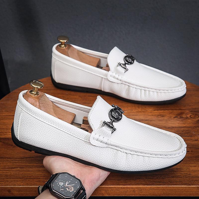 2025 Summer New Lazy Man Kicks Soft Sole Dou Driving Casual Men's Shoes 0Ed4_voghion.com