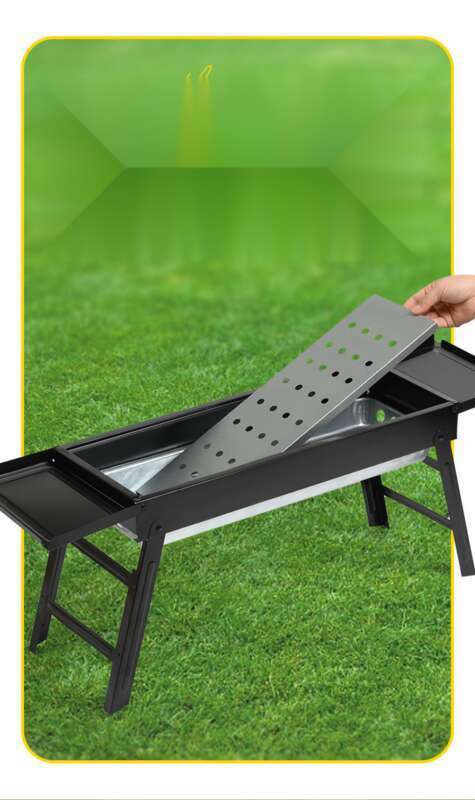91% Positive Review Rate: Foldable Large And Medium-sized Pull-out Portable Outdoor Barbecue Grill, Carbon Grill For_voghion.com